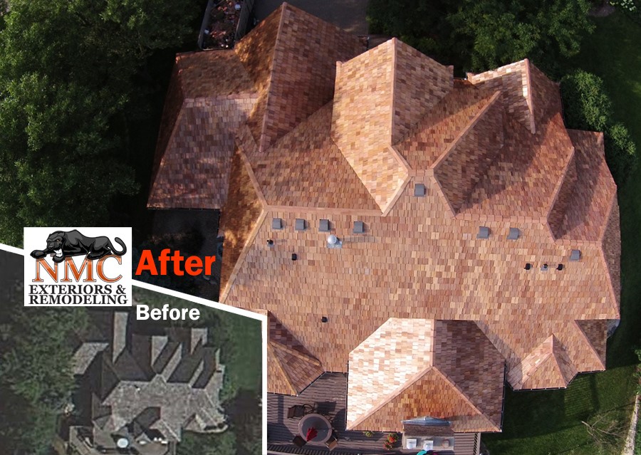 Insurance Claims Project, Cedar Shake Roof in Eden Prairie, MN