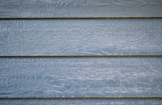 Close-up view of LP siding texture.